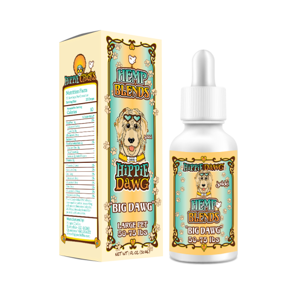 Hemp Oil Pet Tincture "BIG DAWG"