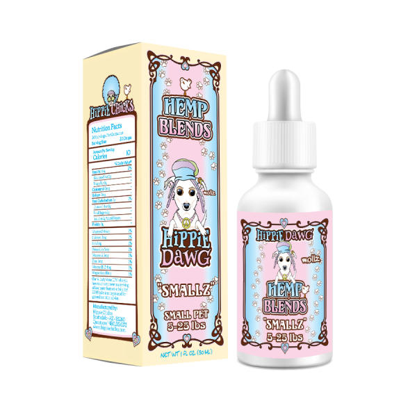 Hemp Oil Pet Tincture "SMALLZ"