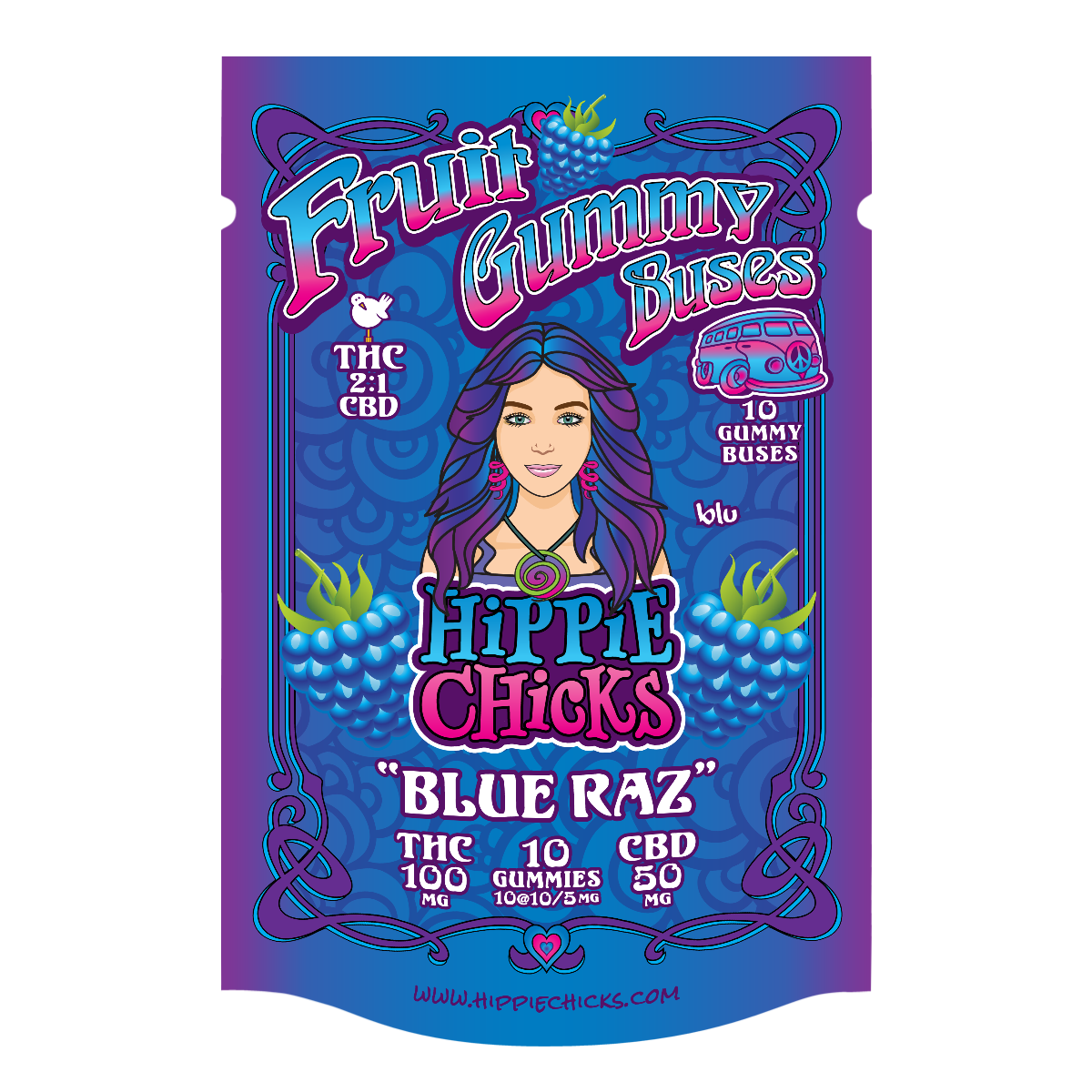 Gummies "Blue Raspberry"