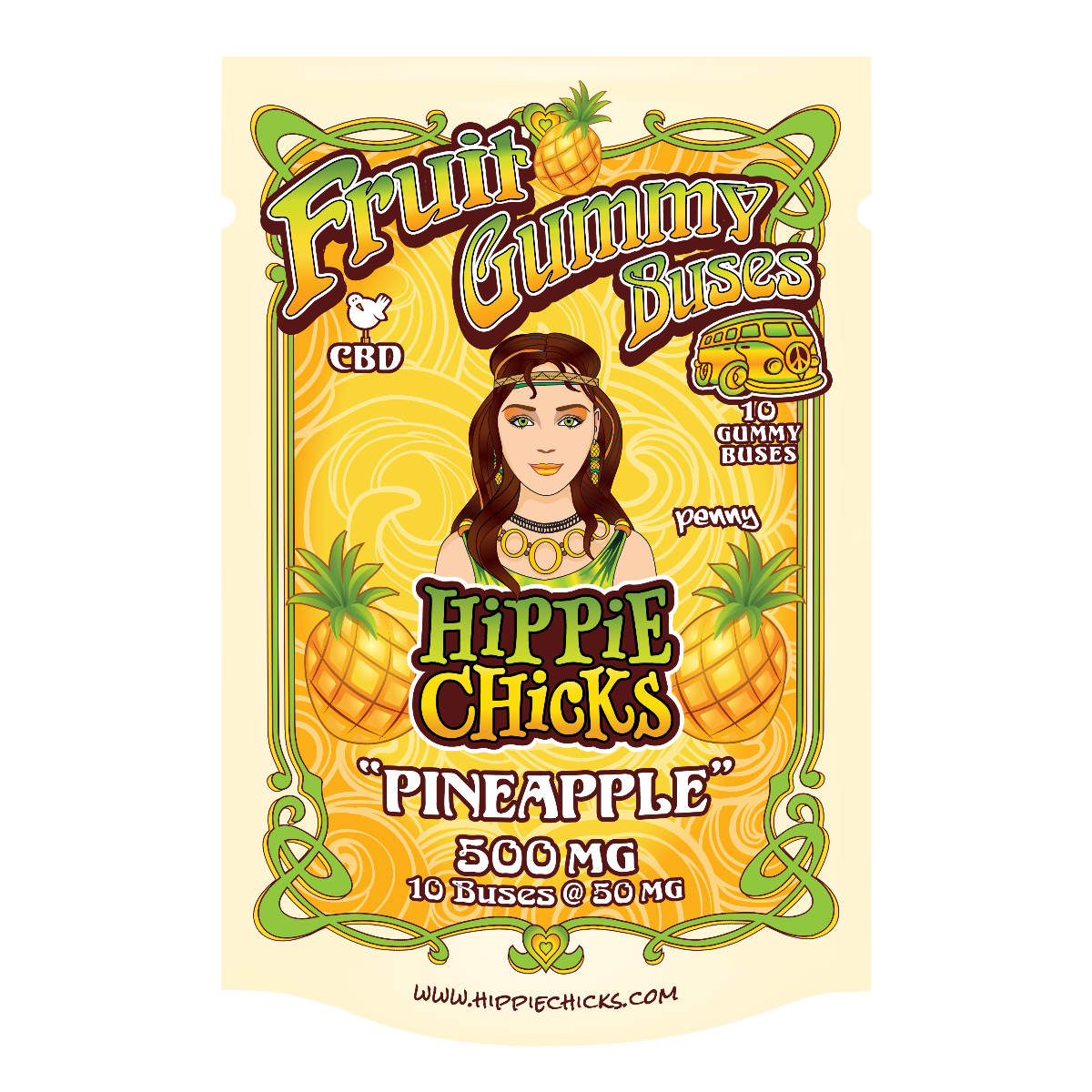 Gummies "Pineapple" (Wellness)